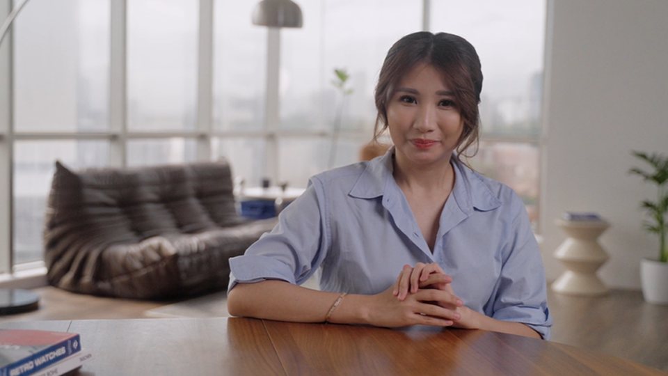 Still from the training segment on how stress manifests in the mind and body